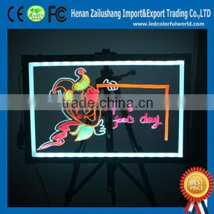 2014 Transparent Double Sides LED Barber Sign thumbnail-1