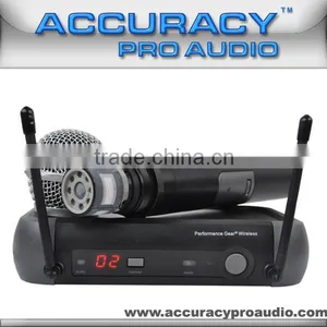 Good Quality High Sensitive Best Microphone For Karaoke UHF-108 thumbnail-2