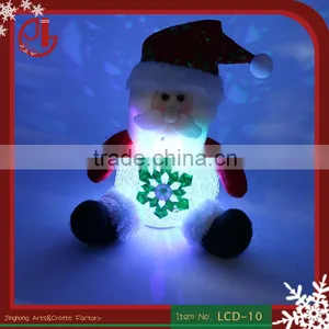 Home Decoration Gifts Toys Indoor New Year Festival Ornament Santa Claus Led Christmas Light thumbnail-1