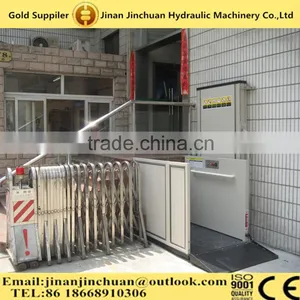 250kg Disable People Manual Platform Lift/Old People Construction Vertical Platform Lift thumbnail-3