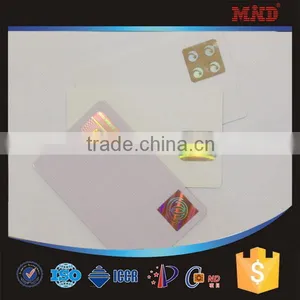 MDH22 Plastic Hologram Business Cards/holographic Over for Pvc Cards Quality Choice thumbnail-4