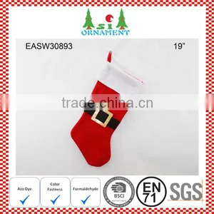 Red and White Knit Christmas Sock thumbnail-2