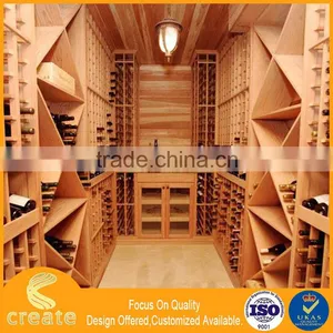 Retailer Store Wood Dislay Cabinet for Wine Bottle Stand Make in China thumbnail-3