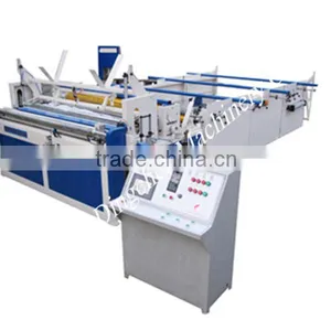 Fully Automatic Kitchen Paper Rewinding Machine, Paper Deep Procesing Machine thumbnail-4
