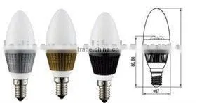 LED Frosted Candle Bulb (LED Spot Lamp, LED Lighting Bulb) thumbnail-1