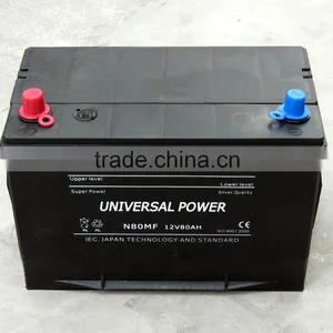 UP-N12V80AH MF Car Batteries thumbnail-1