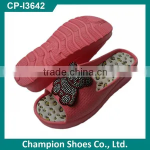EVA Wedge High Heel Flip Flops thumbnail-5