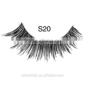 Top Quality 100% Human Hair Made False Eyelash With Customer Packing thumbnail-4