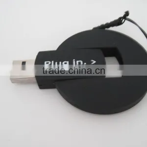 Round Shape Palstic Twist USB Stick 64b thumbnail-1