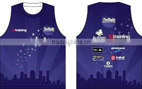 Dry Fit Sublimation Singlet thumbnail-1
