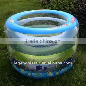 Inflatable 5-ring Bright-coloured Pool thumbnail-1