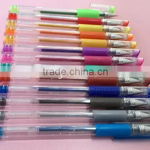 Colored Gel Pen Type and Office & School Pen Use Gel Ink Pen With Glitter Color thumbnail-1