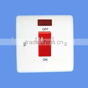 45A 1 Gang Wall Switch, Single Pole thumbnail-2