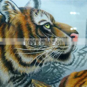 Wooden Frame Art of Suzhou Traditional Handmade Embroidery on Silk Fabric thumbnail-2
