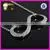 Wholesale CZ Stone Pave Chain Necklace S925 Sterling Silver Infinity Necklace thumbnail-2