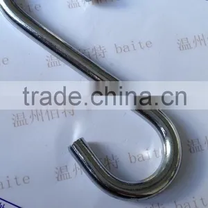 Meat Hook, S Hook,kitchen s Hook Chrome Plate Steel Electric Galvanized S Shaped Hook OEM Service thumbnail-3