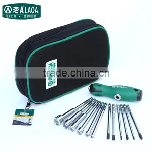 12 IN 1 Screwdriver and Socket Bit Kit Screwdriver Bit Set thumbnail-4