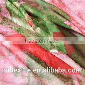 Digital Print Silk Fabric for Dress Chiffon Wholesale Indian Chiffon Silk Fabrics thumbnail-5