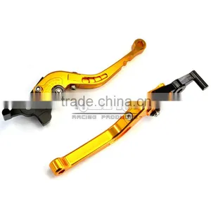 BJ-LS-009 Customized CNC Adjustable Folding Aluminum Motorcycle Clutch Brake Lever for Kawasaki ZX1400 / ZX14R / ZZR1400 thumbnail-4