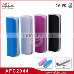 Portable Mini Size Easy to Carry Logo Customized Hot Sale Power Bank 2200mAh 2600mAh Charger Manual thumbnail-1