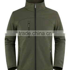 100% Polyester Soft Shell Jacket Outer Shell Jacket Wholesale thumbnail-1