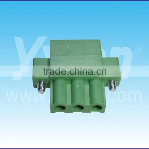 Three Poles Green Color Wire to Board Connector Terminal Block thumbnail-5