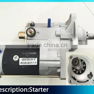 Engine Starter for Denso Starter 428000-2590 428000-2591 24V 10teeth 7.8KW Excavator Starter Truck Starter thumbnail-1