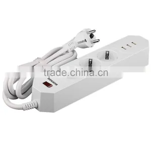 PCT Certification Passed Socket,Multiplug Universal Adapter ,eu Charger With Socket thumbnail-1