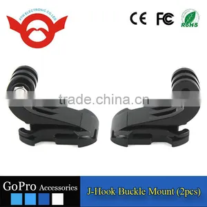 2x Vertical Surface J-Hook Buckle Mount, Gopro Accessories for GoPro Hero 2/3/3+/4/4 Session thumbnail-1