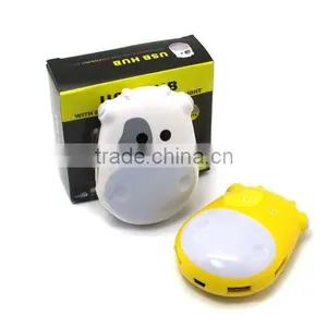 Cartoon Shape Usb Hub/cartoon Pig Shape Usb Hub thumbnail-1