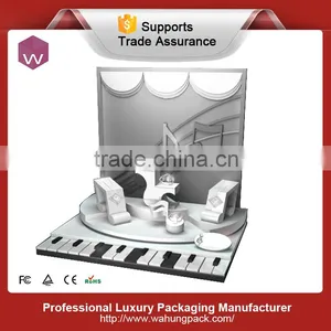 Gray Finishing Wooden Case Display For Jewellery Shop Window thumbnail-1