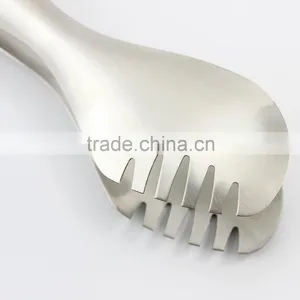 Stainless Steel Tongs Salad Tongs Food Tongs thumbnail-3