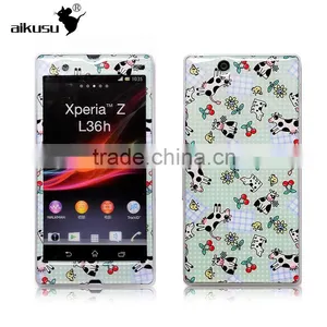 Design Your Own Cute Style Epoxy Gel Skin for Sony Xperia z L36H thumbnail-1