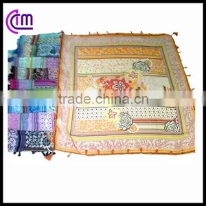 Polyester Voile Scarf With Flora Design Printing Accepted Wholesale thumbnail-1