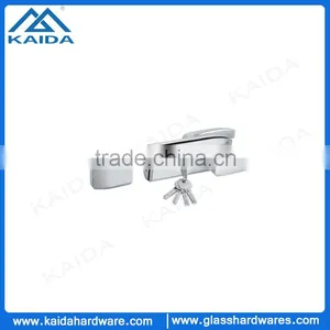 China Zinc Alloy Double Side Frameless Glass Door Lock thumbnail-1