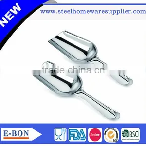 Hot Sale Stainless Steel Ice Scoop for Advanced Restaurant thumbnail-4