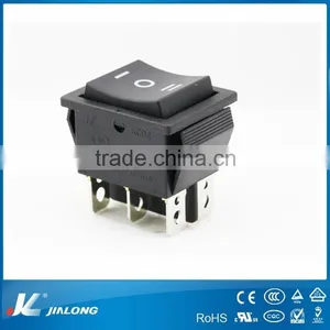 3 Position Switch 6pins Waterproof Momentary Switch Rocker Switch KCD4-203A thumbnail-1