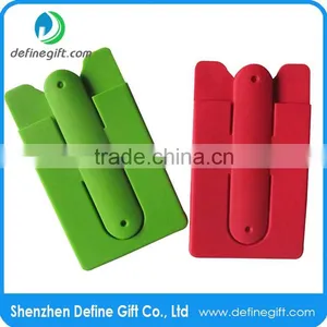 Mobile Phone Stands Silicone Cell Phone Wallet Stand thumbnail-3
