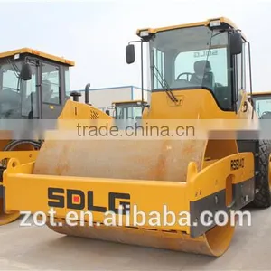 SDLG XCMG 7-22Ton Single Drum Vibrating Road Roller With Cummins/Shanghai Diesel Engine for Exporting thumbnail-1