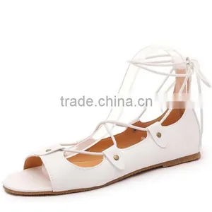 New Design Low Price Lady Flat Sandals for Ladies Pictures thumbnail-2