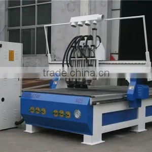 Cnc Wood Machine With Two Exchanging Spindles thumbnail-3