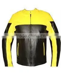 Motorbike Leather Jacket, Leather Jacket for Men thumbnail-1