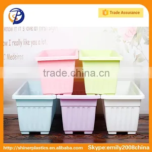 Rectangular Shape Plastic Flower Pot thumbnail-3