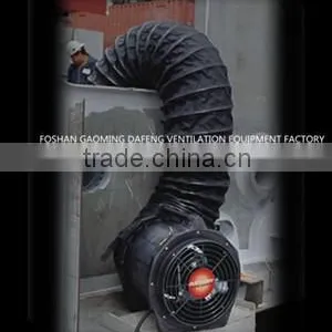 Black PVC Anti Static Conductive Ventilation Duct thumbnail-5