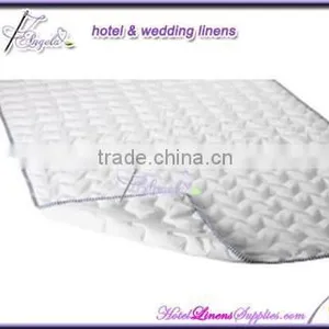 Water-proof Quilted Mattress Protectors, White Mattress Protectors for Hotels, Spas thumbnail-1