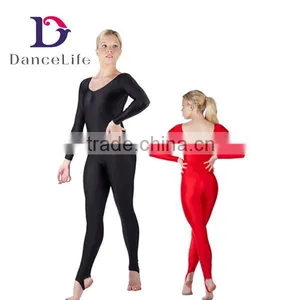 A2619 Long Sleeved Unitard Ballet Dance Unitards for Sale thumbnail-1