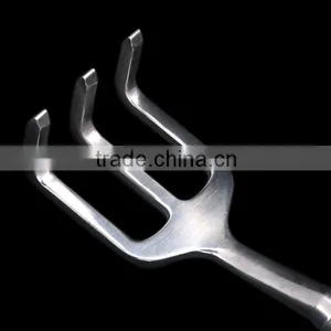 Mini Lawn Rake /Aluminum Die Casting Garden Rake/ OEM DIE CASTING thumbnail-1