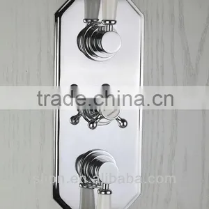 Classic Shower Mixer Triple Handle thumbnail-1