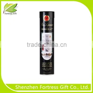 New Style Long Classical Black Paper Tube for Wine thumbnail-1