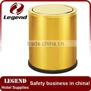 2015 New Design Copper Color Coating Smart Dustbin thumbnail-4